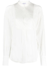 Brunello Cucinelli Long-Sleeve Blouse