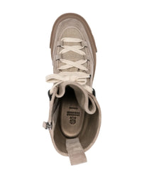 Brunello Cucinelli Eyelet-Embellishment Leather Boots