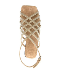 Brunello Cucinelli Metallic Gladiator Sandals