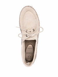 Brunello Cucinelli Lace-Up Suede Loafers