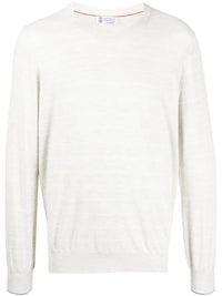 Brunello Cucinelli Crew-Neck Long-Sleeve Jumper