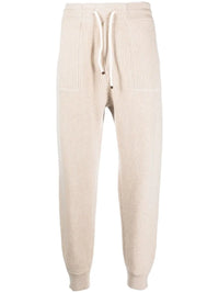 Brunello Cucinelli Drawstring-Waist Cashmere Track Pants