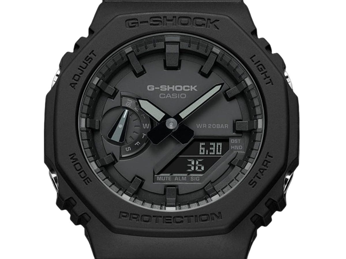 CASIO G-Shock 2100 Series Analog-Digital 'Black' GA-2100-1A1