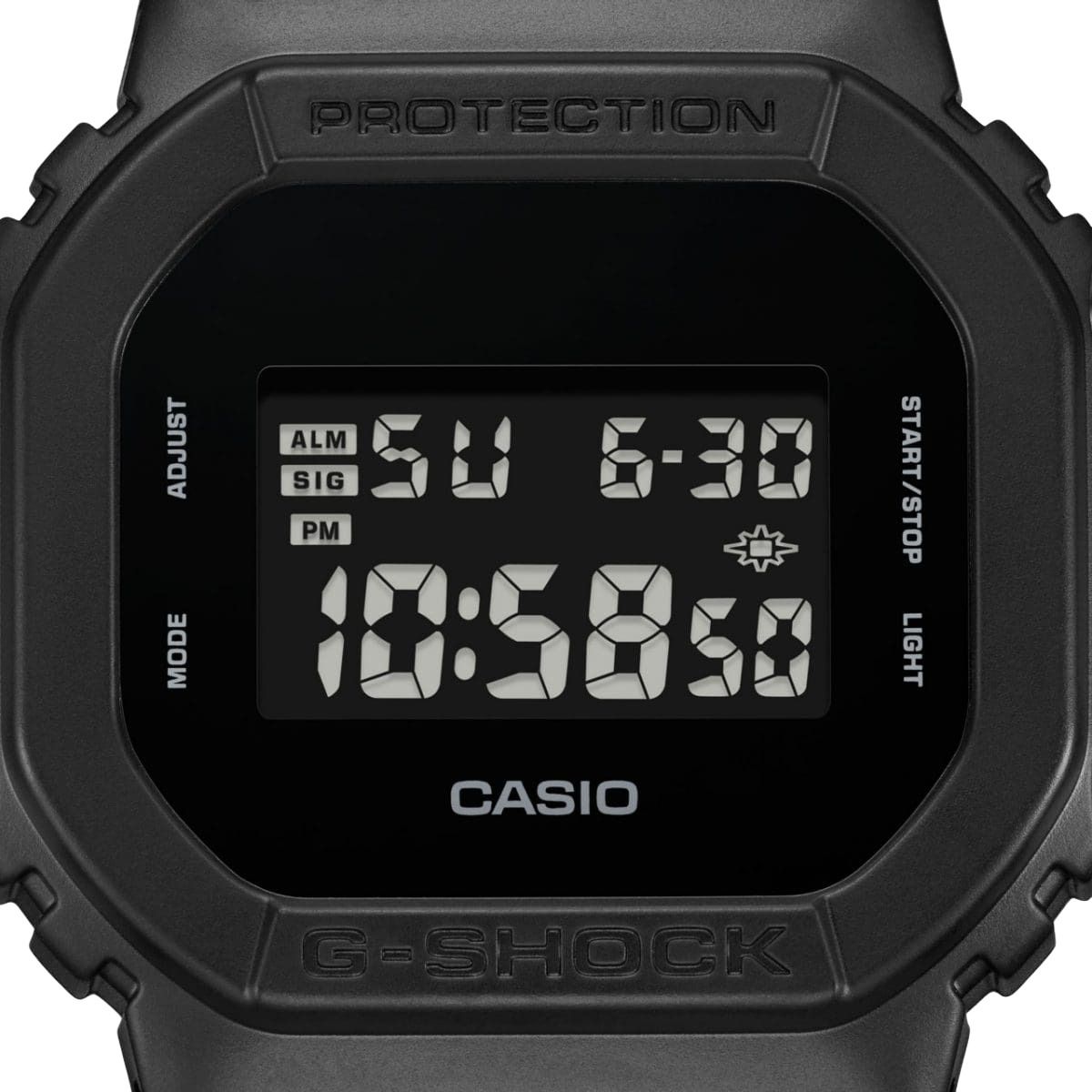 CASIO G-Shock 5600 Series Digital 'Black' DW-5600UBB-1