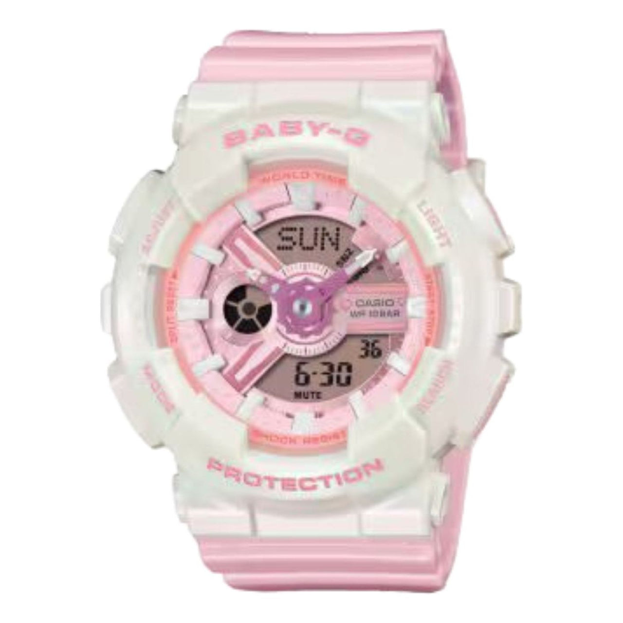 (WMNS) CASIO Baby G BA-110 Series 'White Pink' BA-110PD-4A