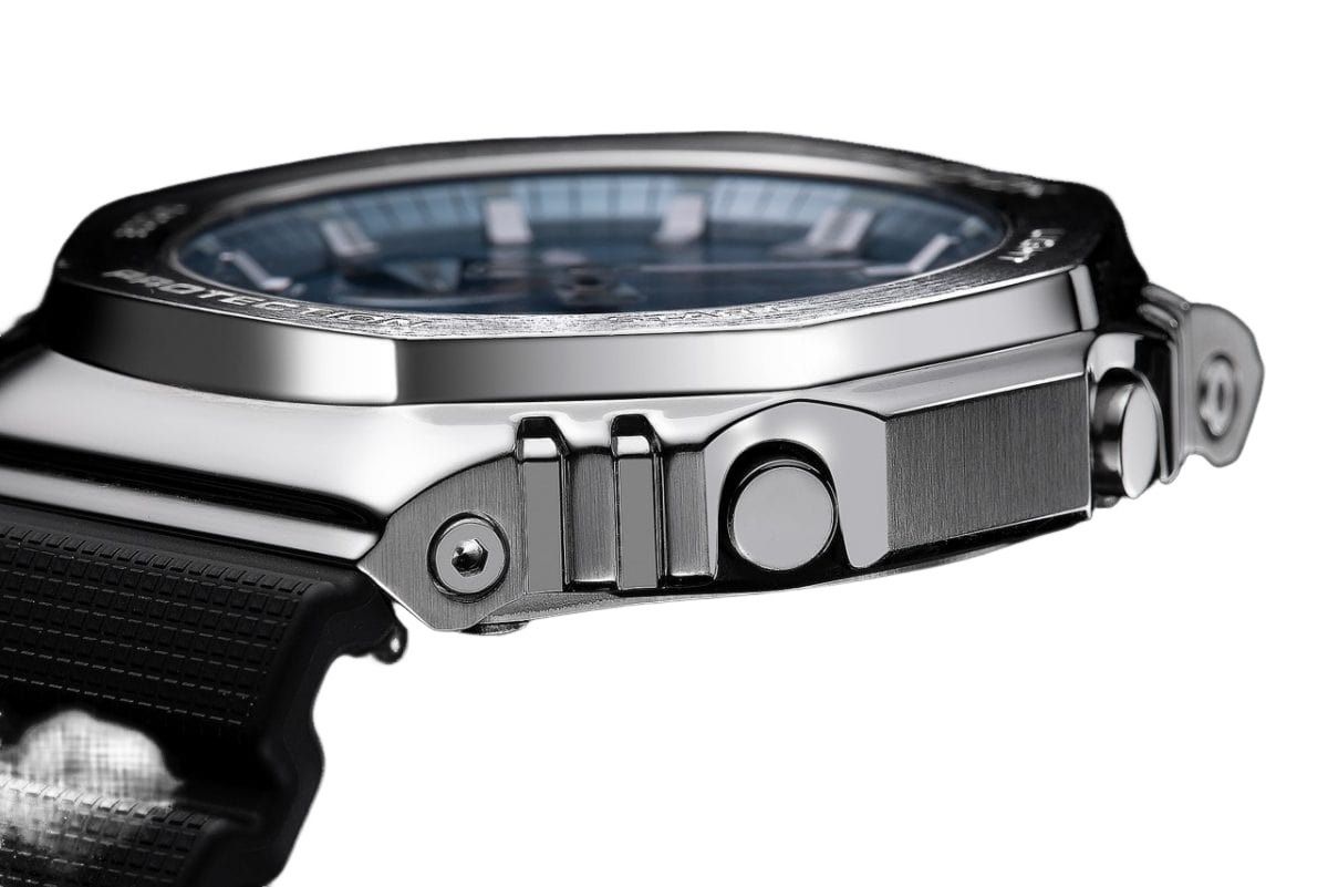 CASIO G-Shock G-Steel 2100 Series Analog-Digital 'Turquoise Silver Black' GBM-2100A-1A2