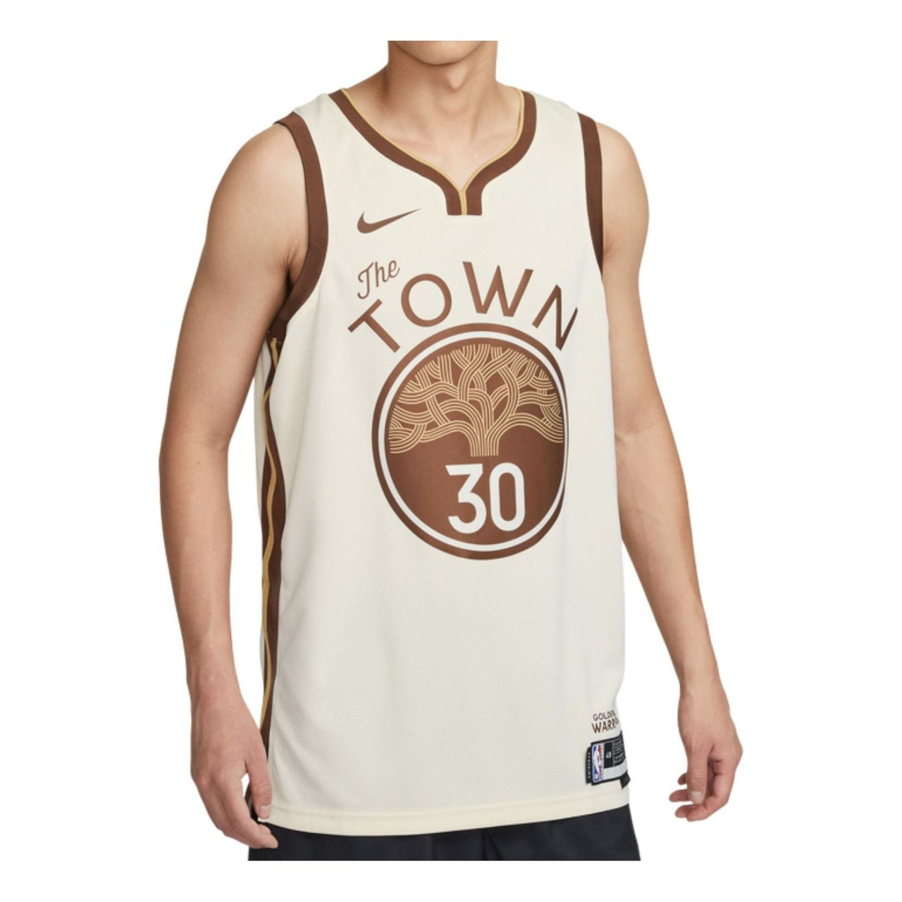 Nike Golden State Warriors City Edition NBA Swingman Jersey 'Stephen Curry' HM5981-123