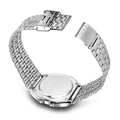 CASIO Classic Bracelet Unisex Waterproof Mens Silver Digital A159W-N1DF