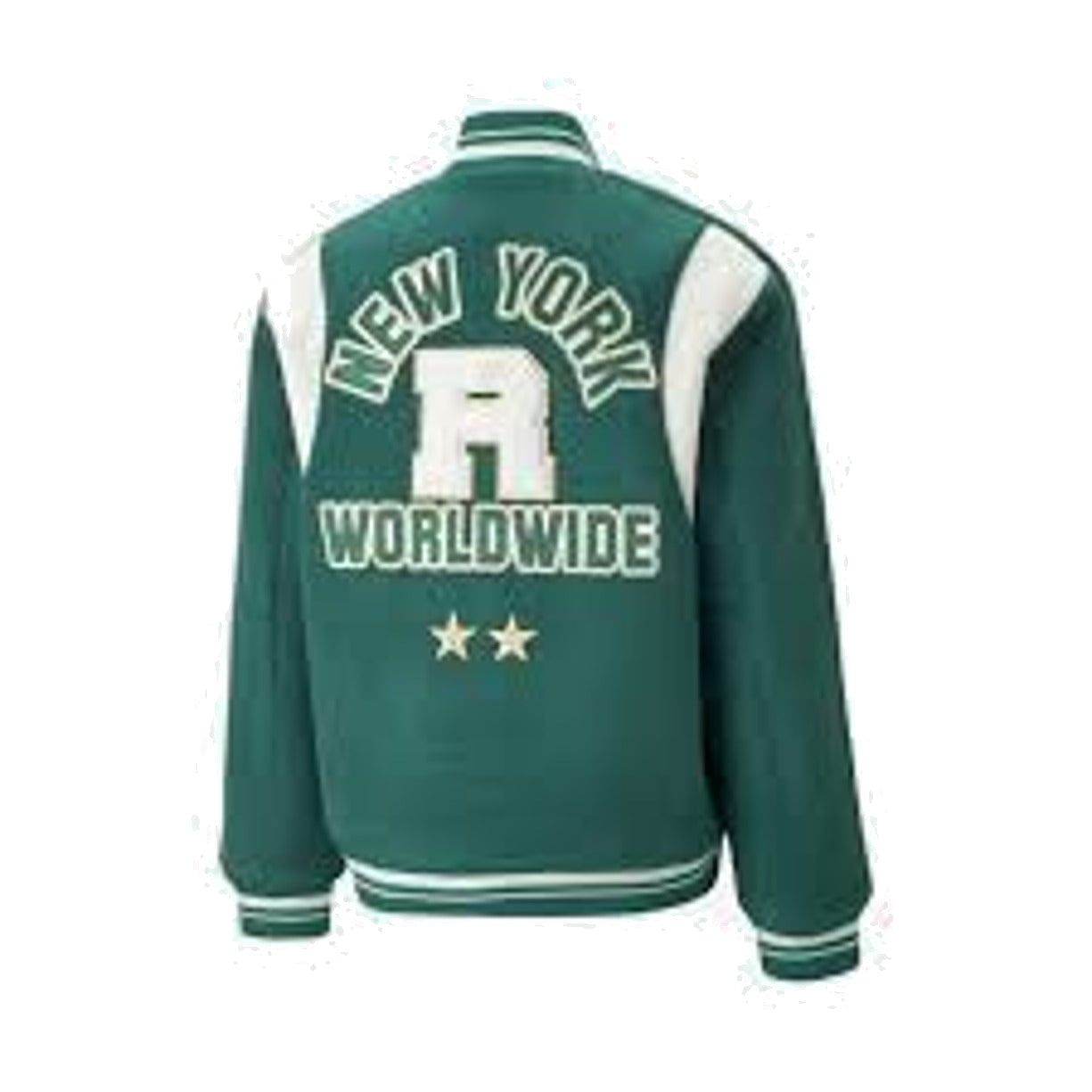 PUMA X RHUIGI Varsity Jacket 'Green' 539695-94