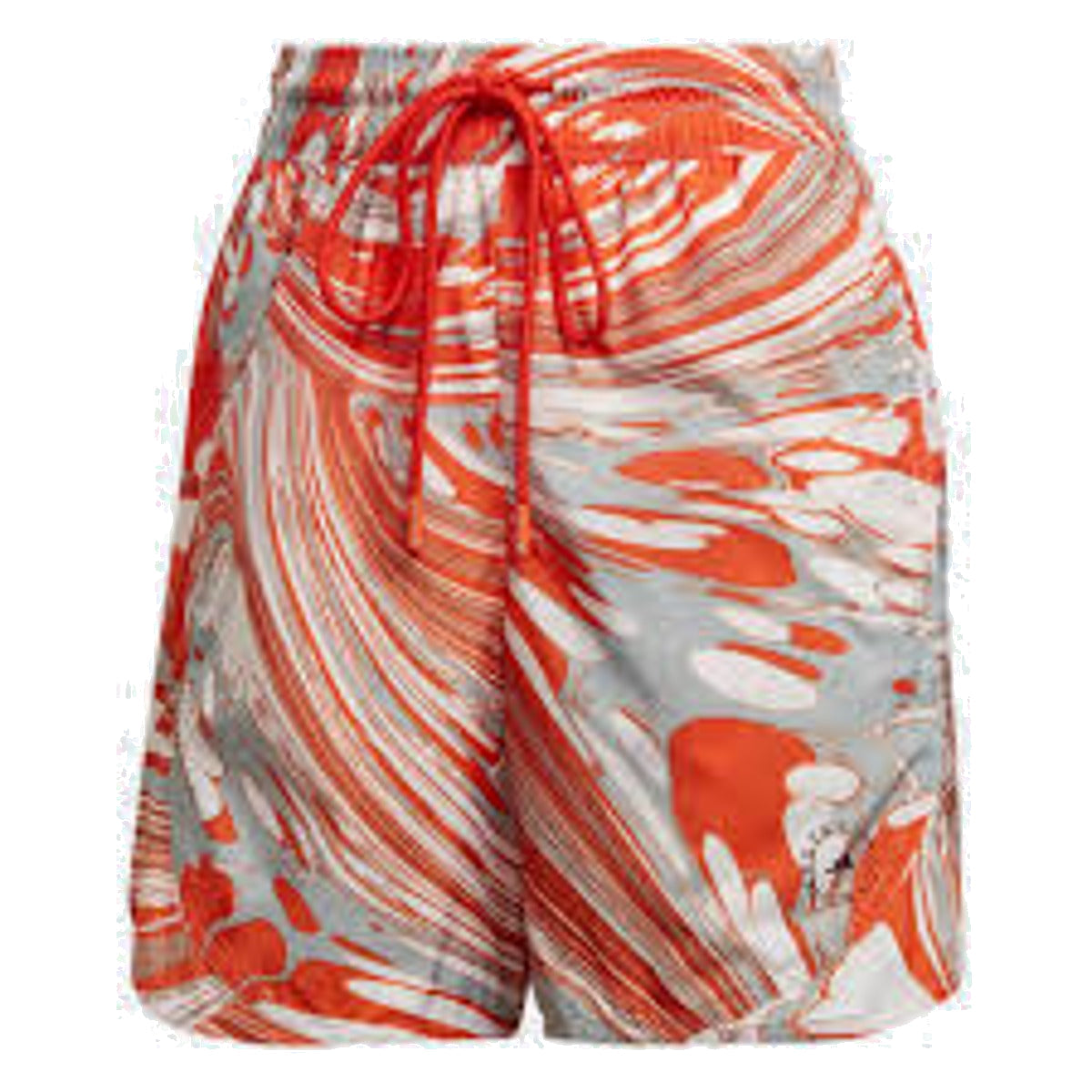 (WMNS) adidas by Stella McCartney TruePurpose Printed Training Shorts 'Orange White' HI6043