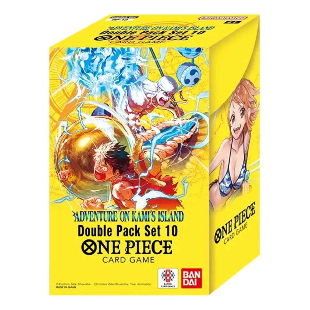 One Piece Card Eng. Adventure on Kami's Island Double Pack Set Vol. 10 Display 810158838499