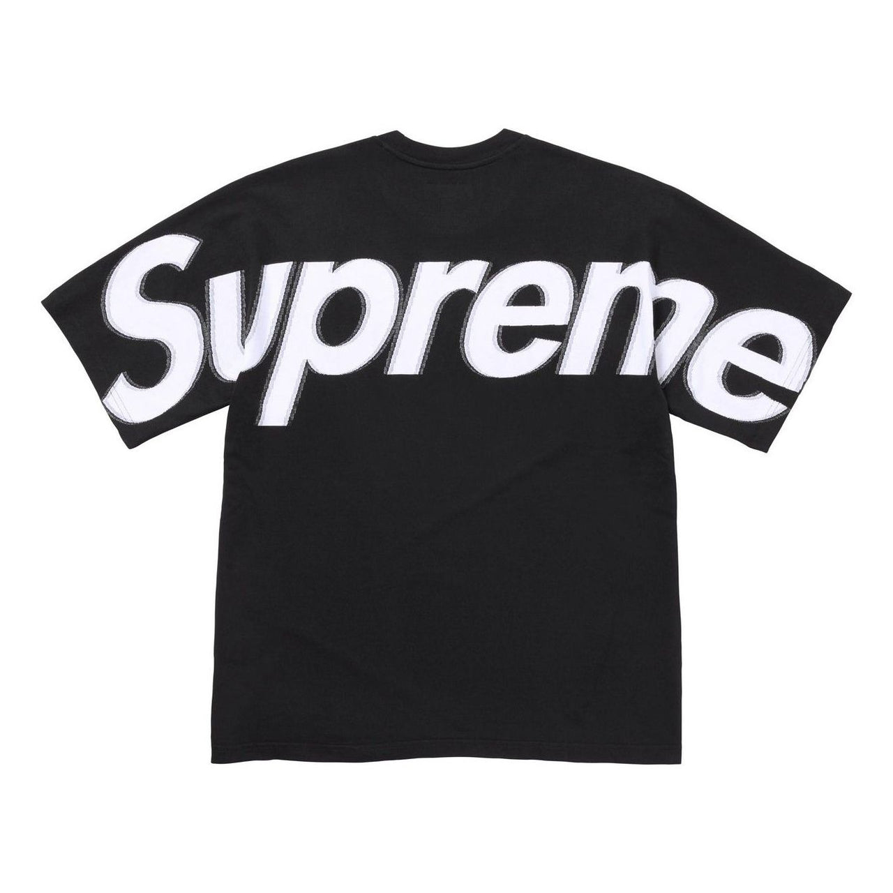Supreme Intarsia Short-Sleeve T-Shirt 'Black' SS25KN13-BLACK
