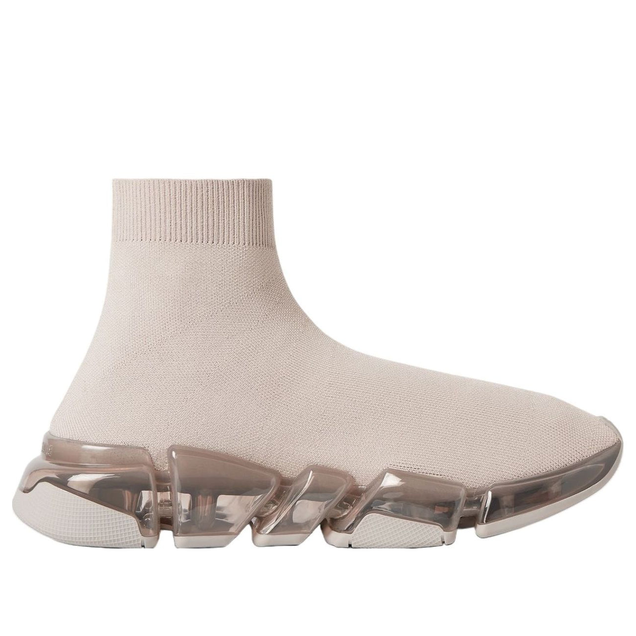 (WMNS) Balenciaga Speed 2.0 'Light Beige Clear Sole' 617196W2DC42000