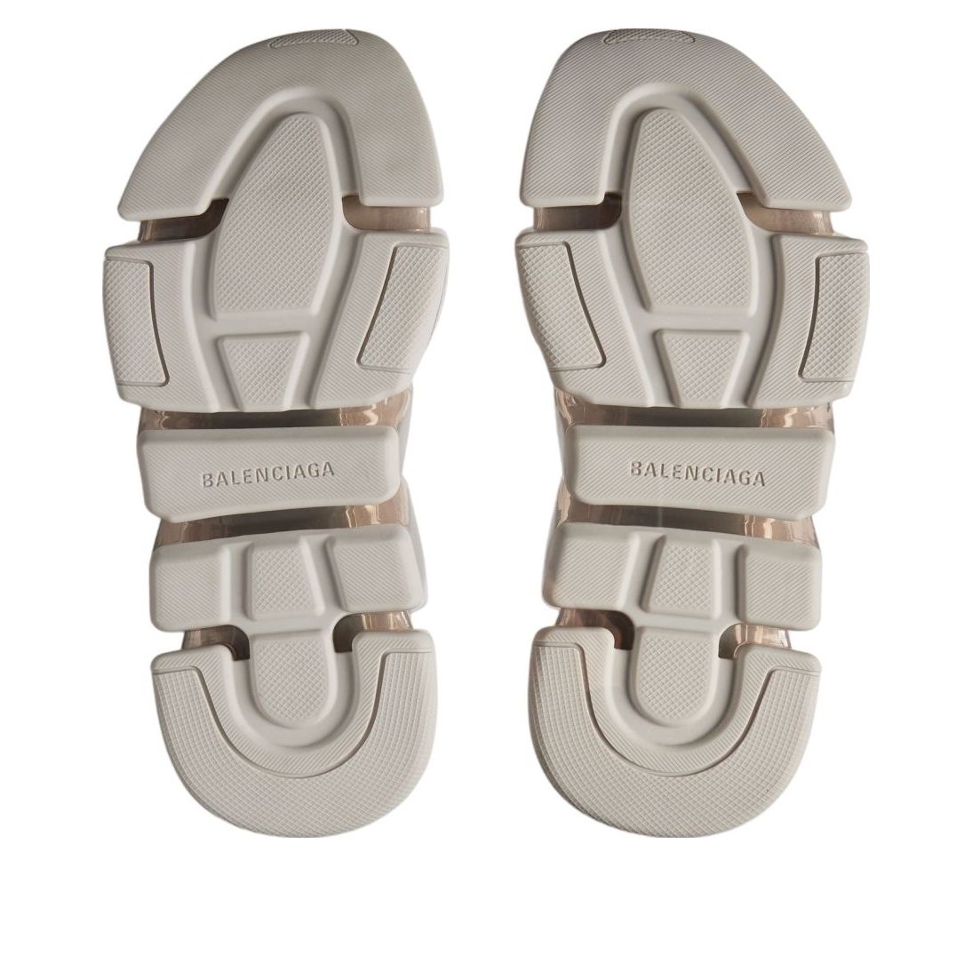 (WMNS) Balenciaga Speed 2.0 'Light Beige Clear Sole' 617196W2DC42000