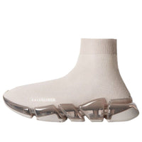 (WMNS) Balenciaga Speed 2.0 'Light Beige Clear Sole' 617196W2DC42000
