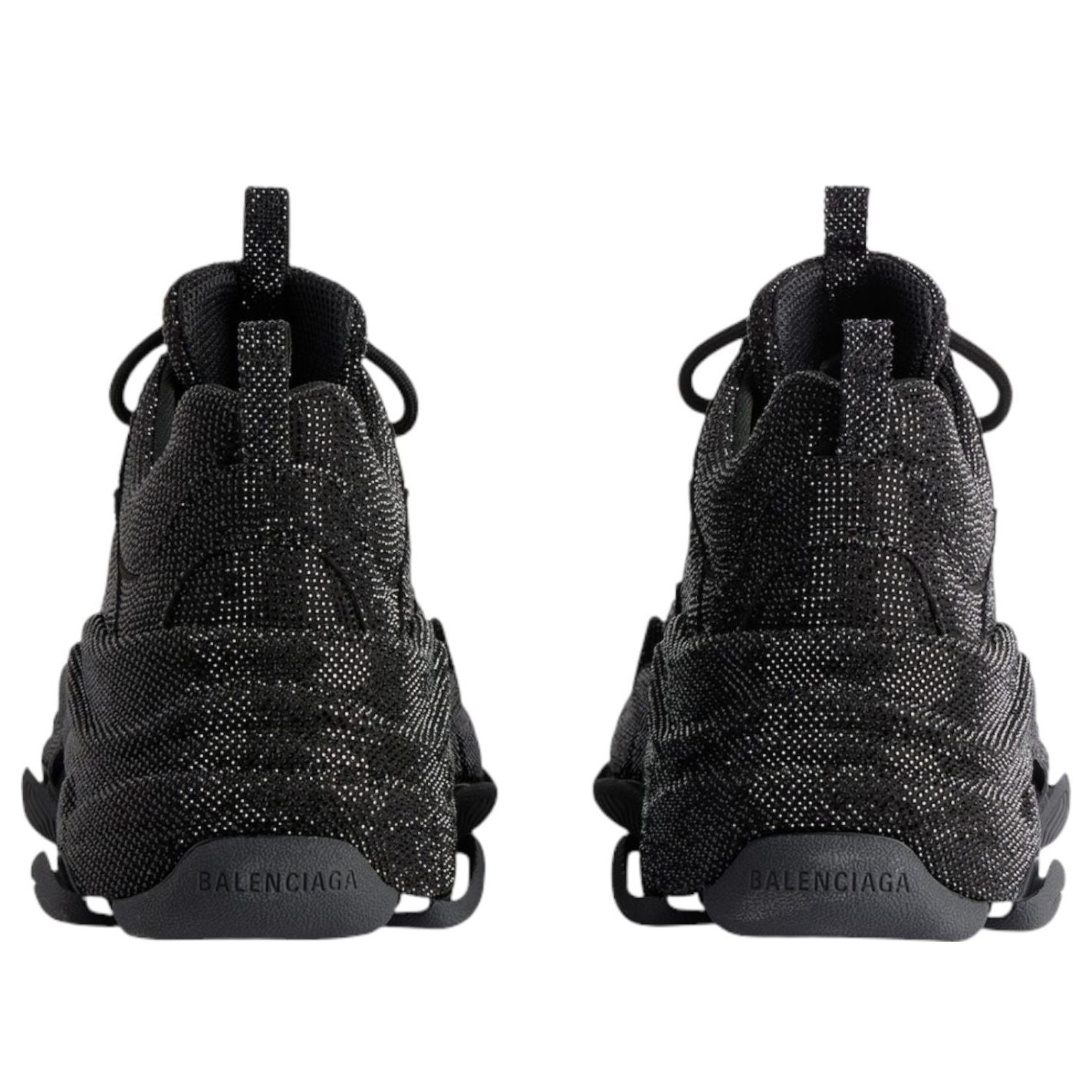 (WMNS) Balenciaga Triple S 'Black Rhinestones' 524039W2TST1000