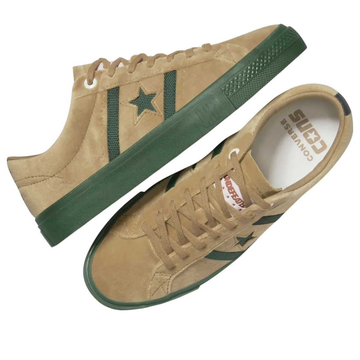 Converse x UNDEFEATED One Star Academy Pro 'Brown Egret' A12132C-200