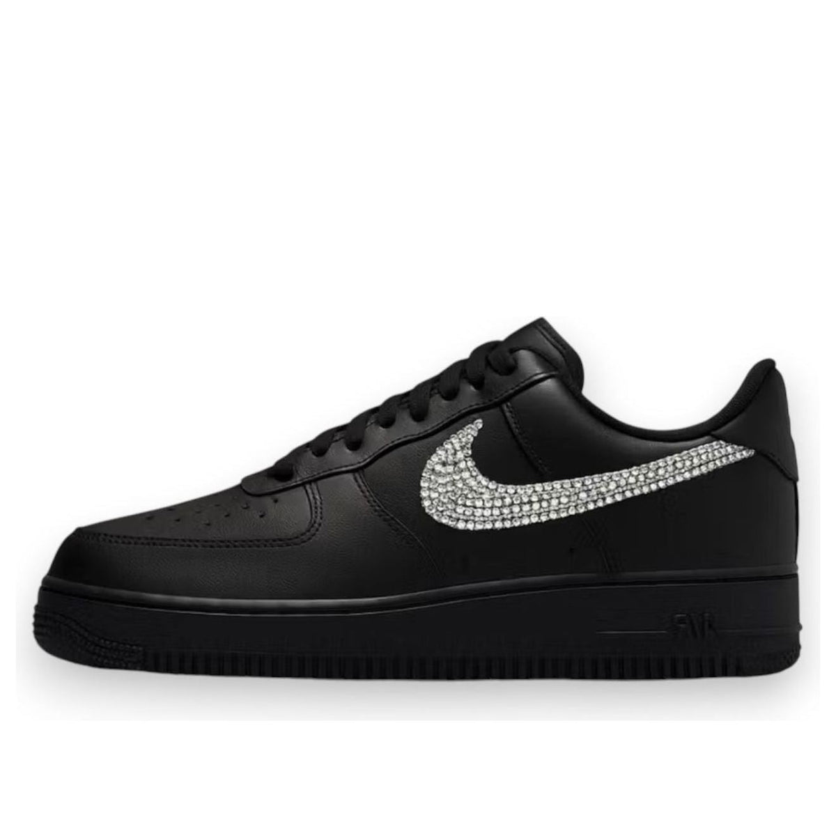 Nike x Ja Morant x Swarovski Air Force 1 Low 'Black Metallic' IQ9772-001