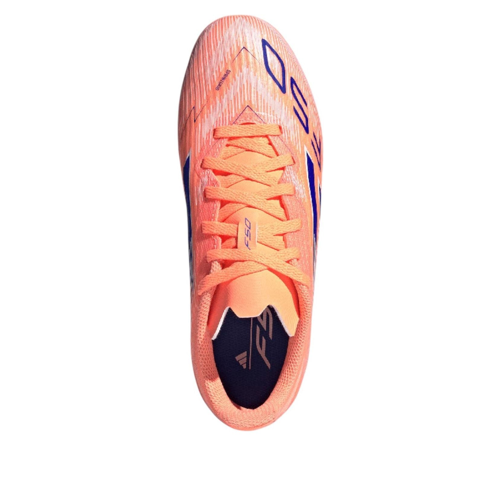 (GS) adidas F50 League MG 'Beam Orange Lucid Blue' JH7751