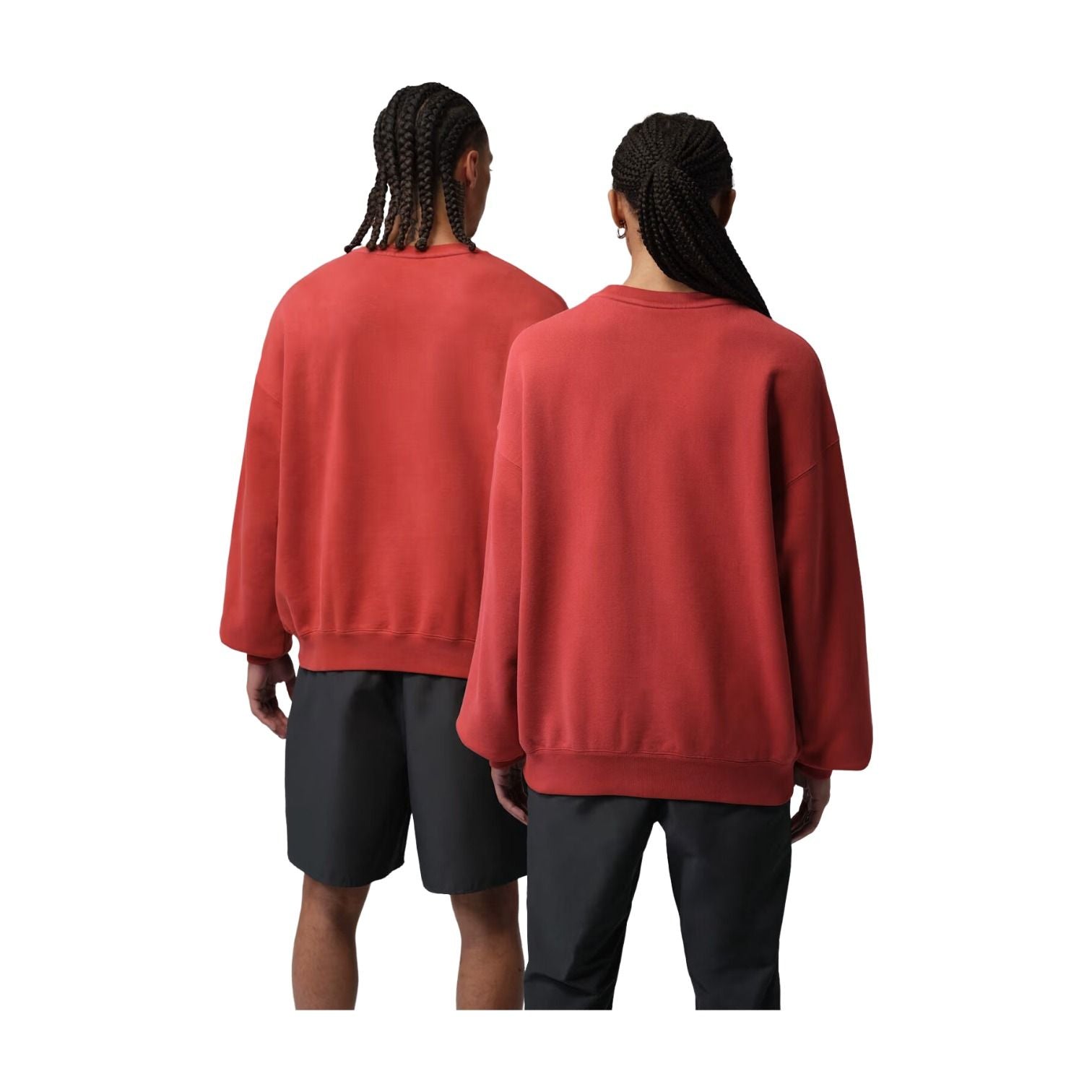 Jordan BIKE AIR x Nigel Fleece Crew-Neck Sweatshirt 'Red' IQ8154-671