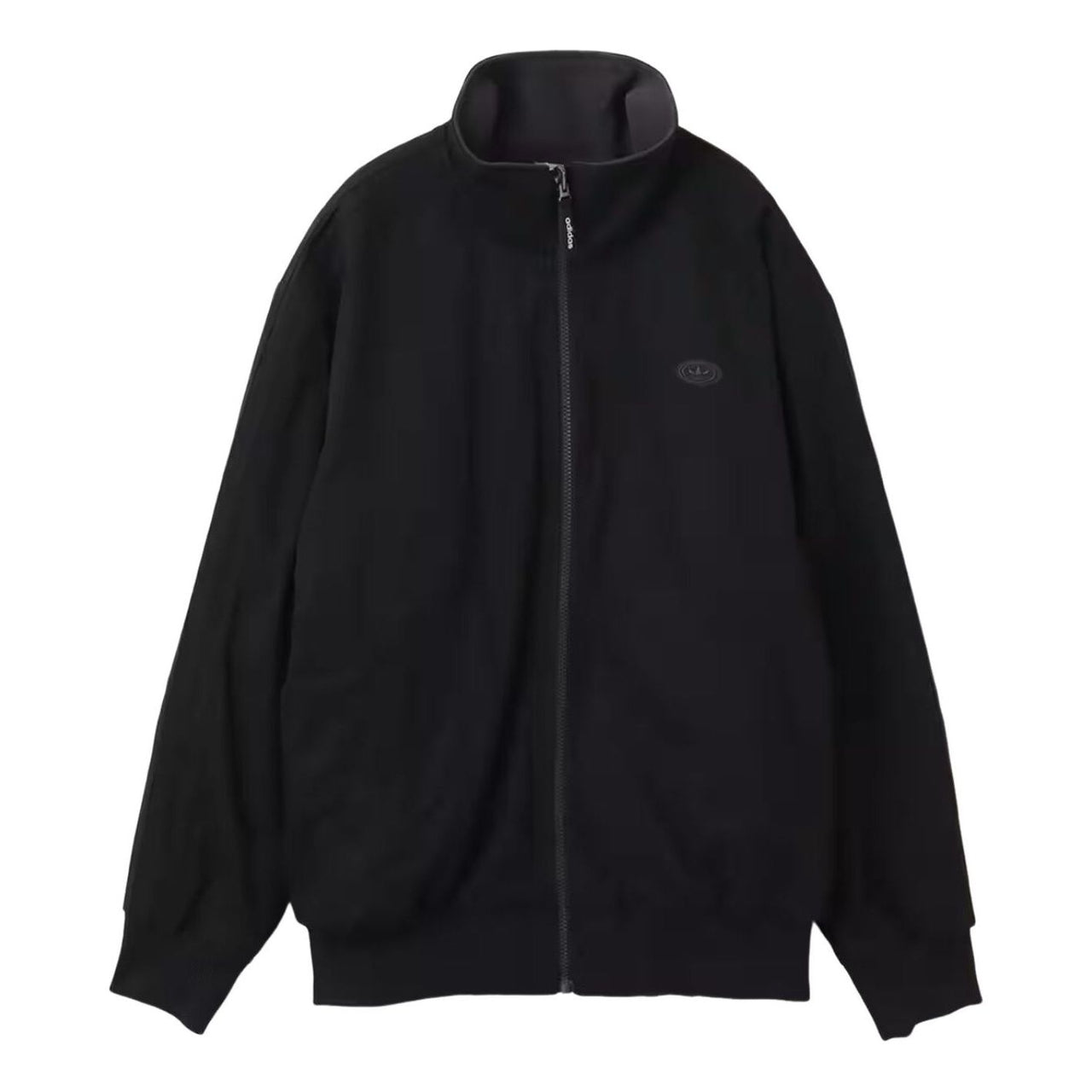 adidas Firebird Jacket Asia Sizing 'Black Carbon' KS6843