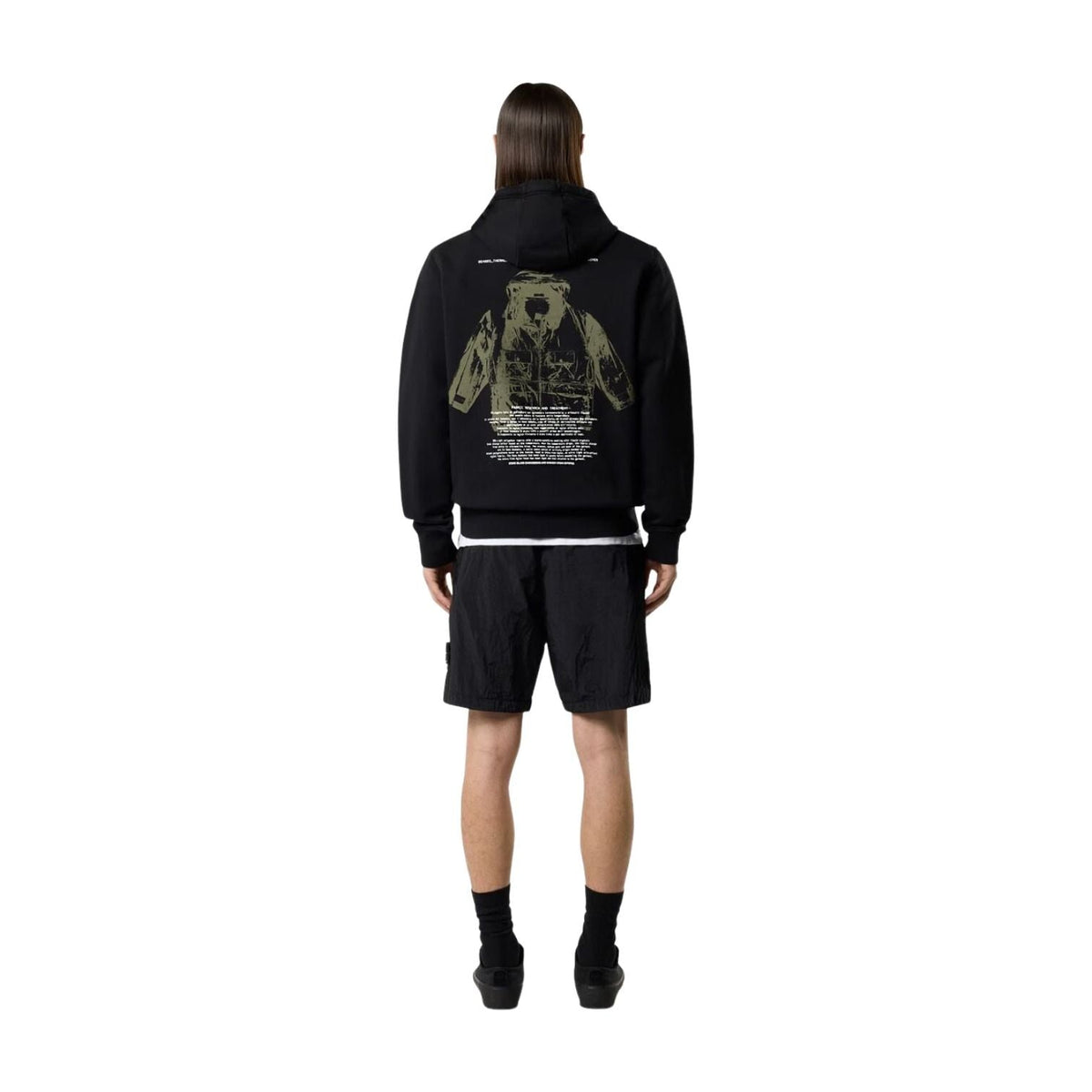 STONE ISLAND L100008 Nylon Metal ECONYL Shorts 'Black' L1S15L100008S0019V0029