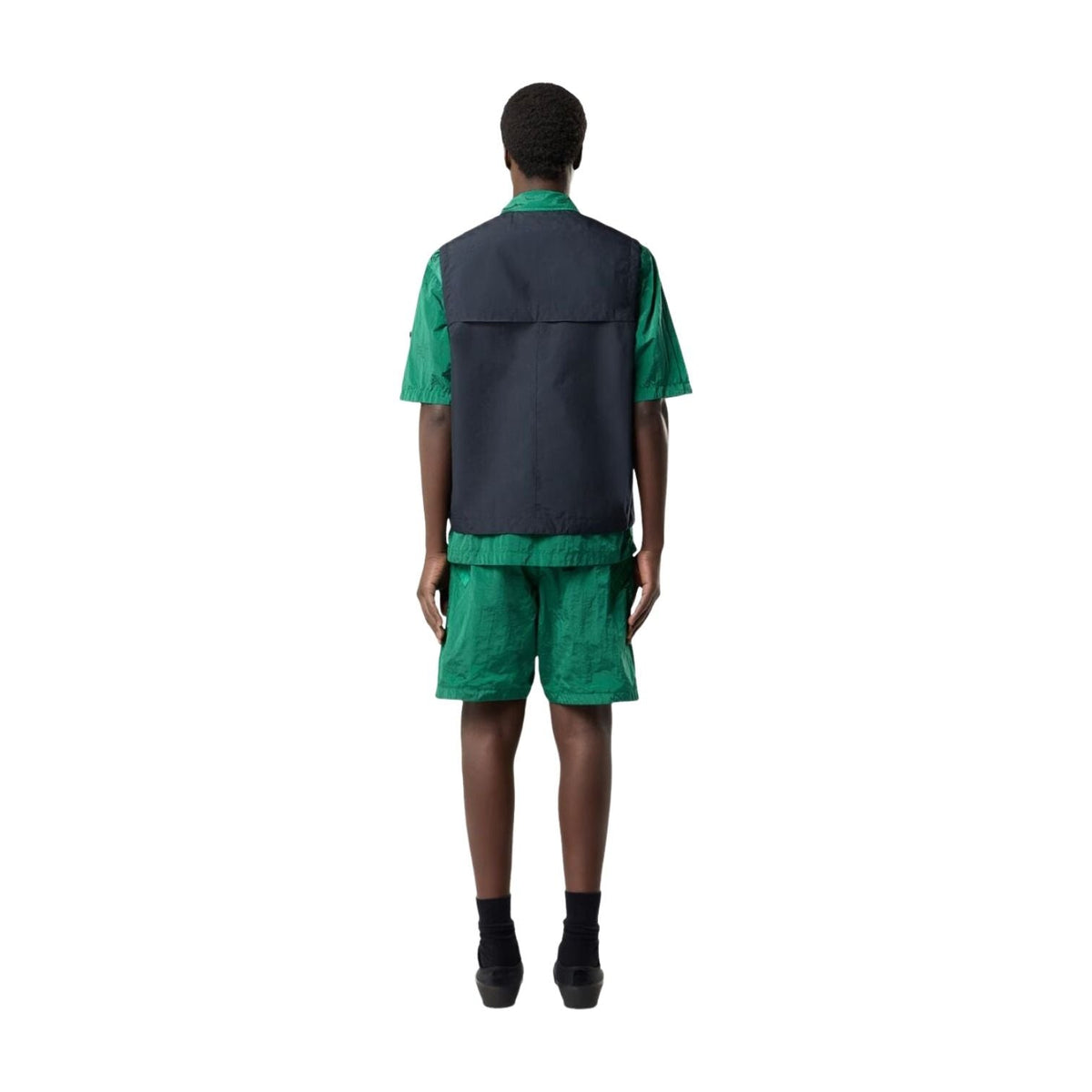 STONE ISLAND L100008 Nylon Metal ECONYL Shorts 'Malachite' L1S15L100008S0019V005H