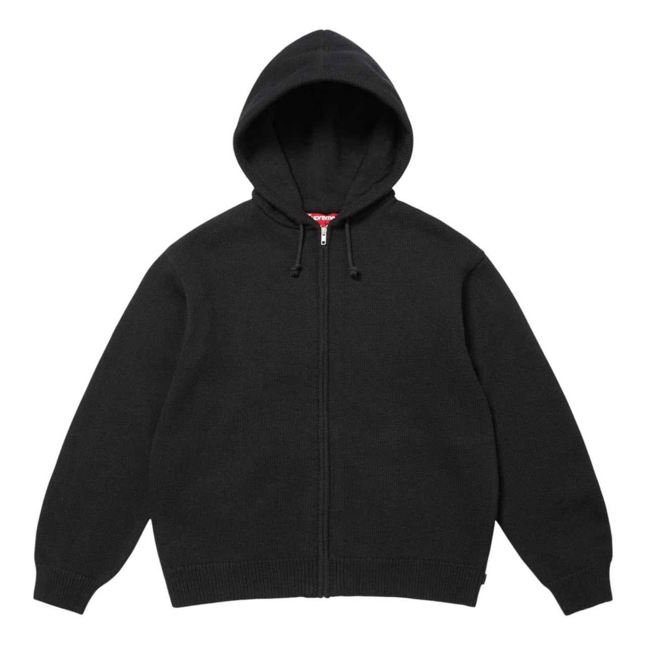 Supreme Last Supper Embroidered Zip Up Hooded Sweater 'Black' SS25SK28-BLACK