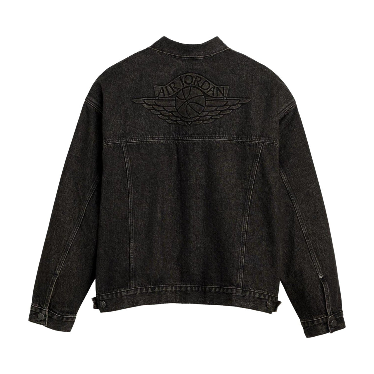 Air Jordan x LEVI'S Type III Denim Trucker Jacket 'Black Wash' 005FC-0000