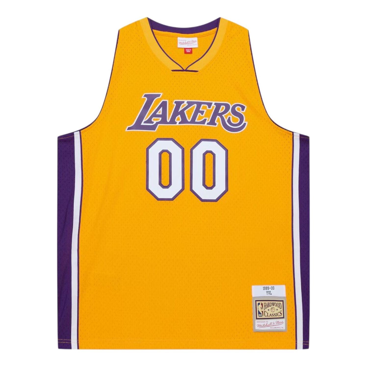 Mitchell & Ness x Playboi Carti Swingman Jersey 'Los Angeles Lakers 1999-00 Gold' 203522049
