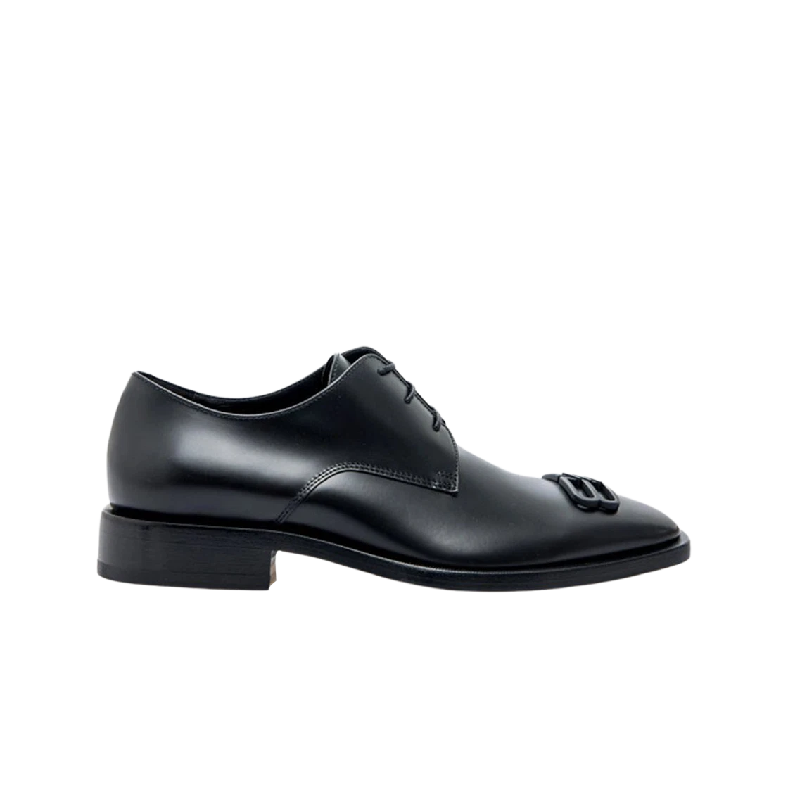 Balenciaga BB Icon Derby Shoes 'Black' 712642WA8E31000