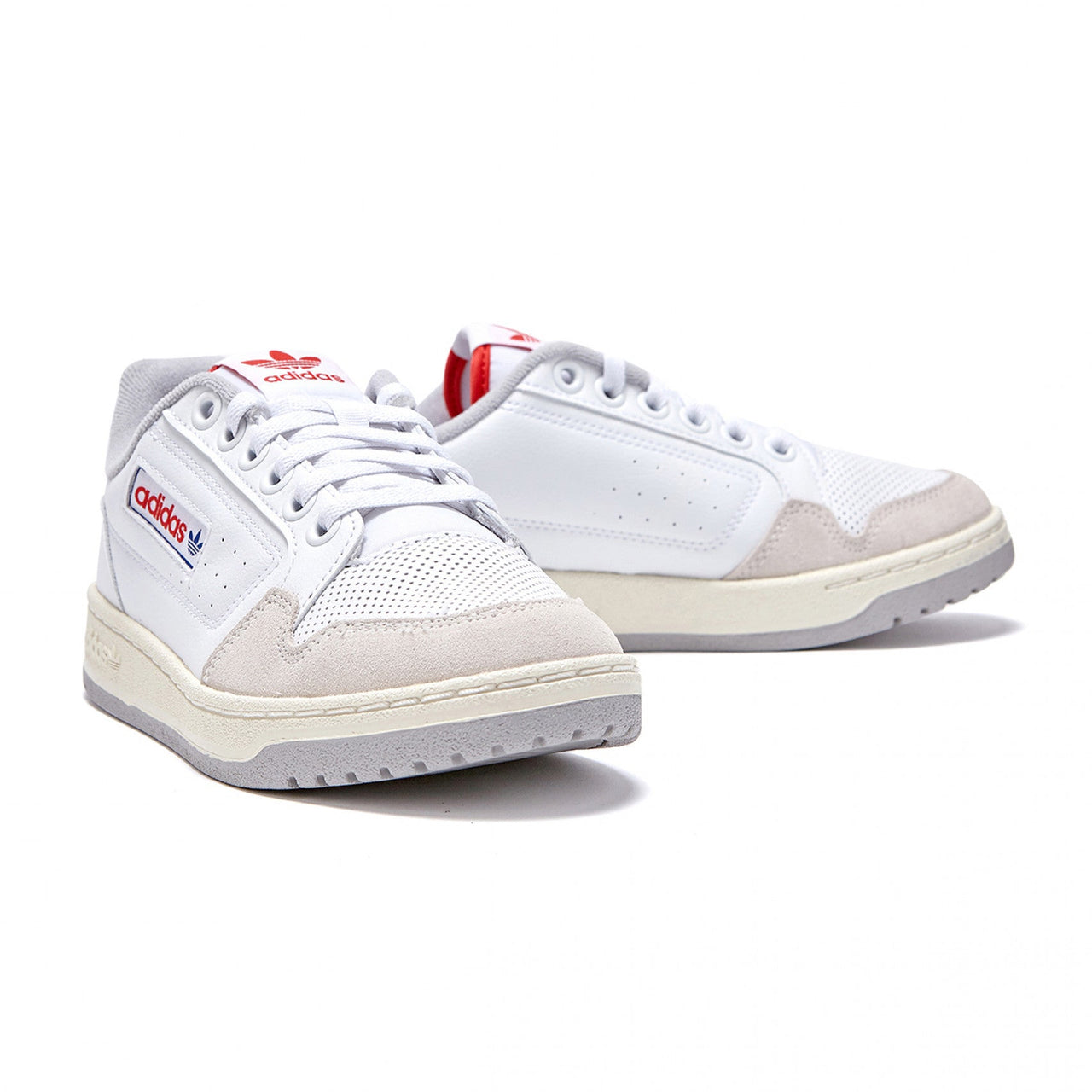 adidas NY 90 Shoes 'Cloud White Vivid Red' GX4393