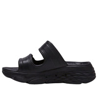 (WMNS) Skechers Max Cushioning Foamies 'Black' 111125-BBK