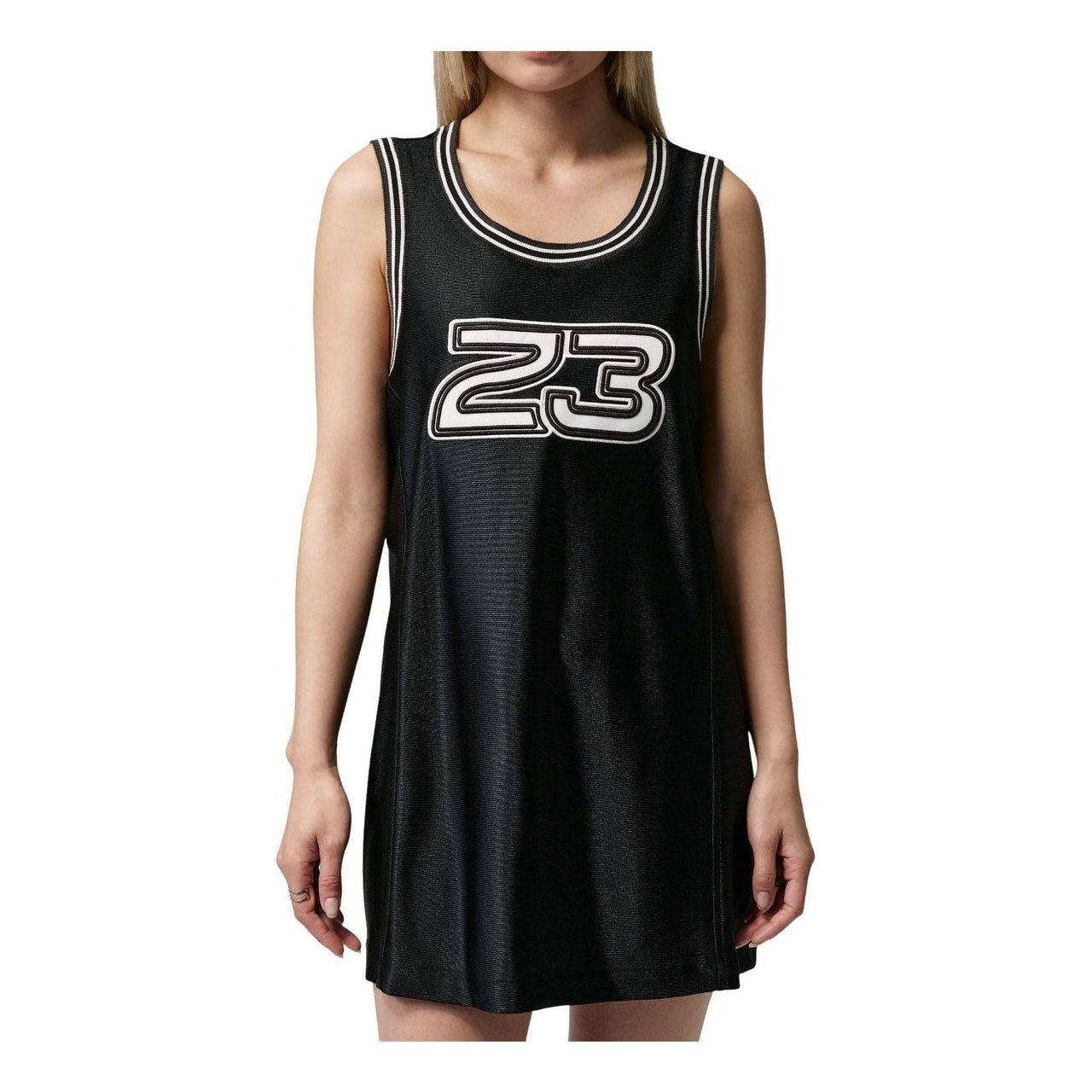 (WMNS) Jordan Flight Jersey Dress 'Black' IF1123-010