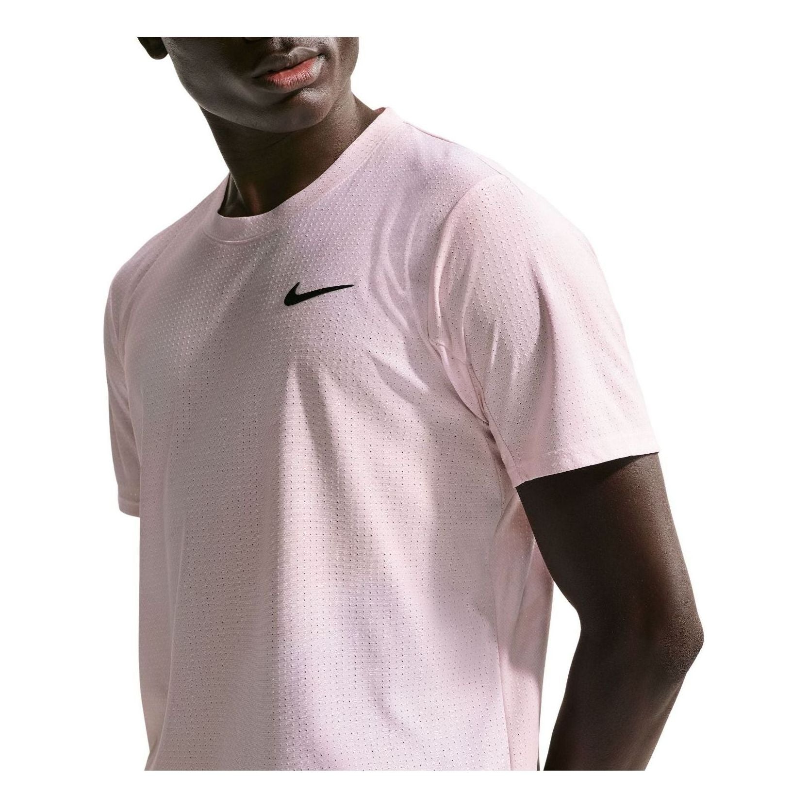 Nike Court Slam Dri-FIT ADV T-Shirt 'Pearl Pink Silt Red Black' IB1016-664
