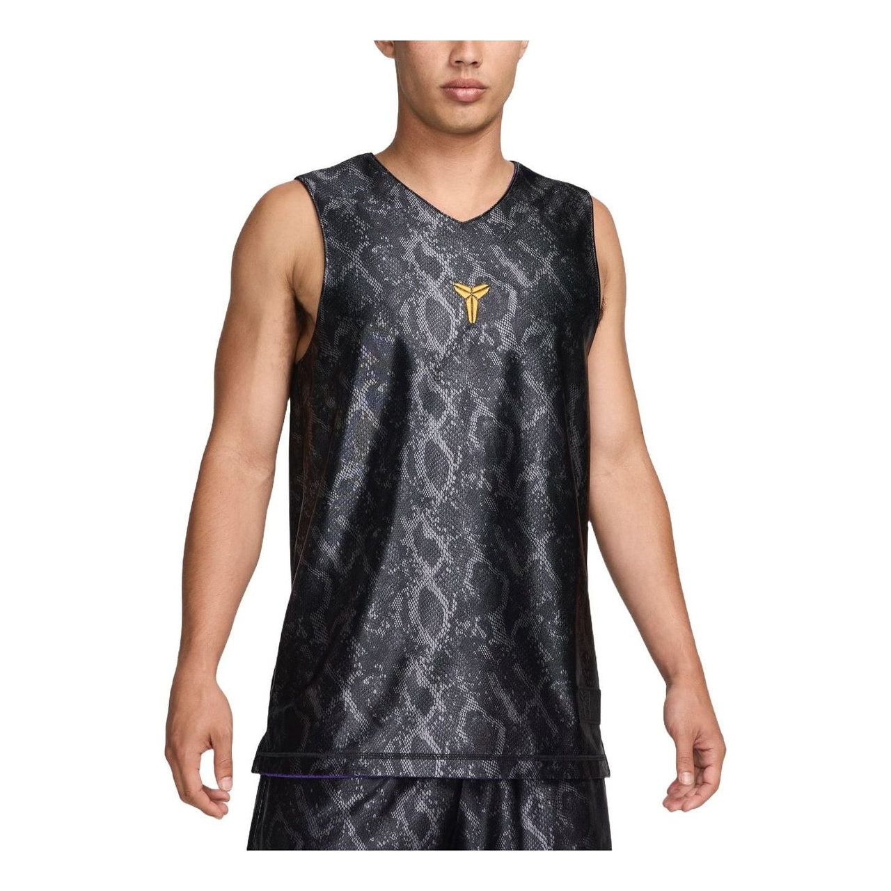 Nike Kobe Dri-FIT Standard Issue Reversible Basketball Jersey Asia Sizing 'Black Field Purple' FZ0935-010