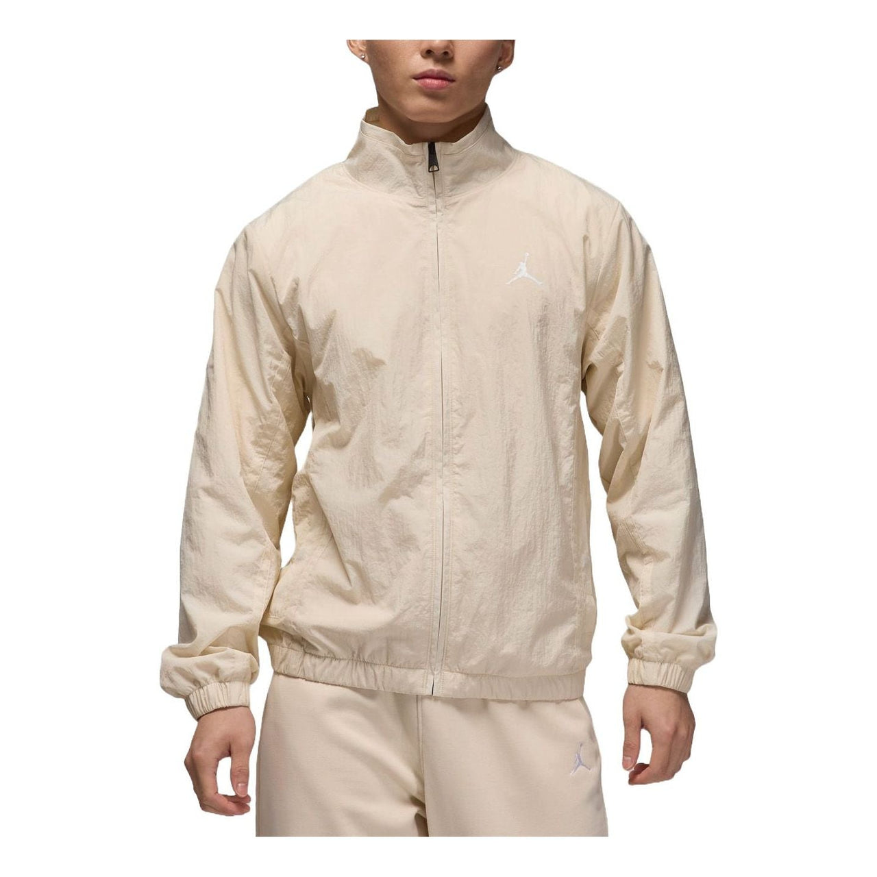 Air Jordan Essentials Woven Jacket Asia Sizing 'Light Brown' FN4538-203