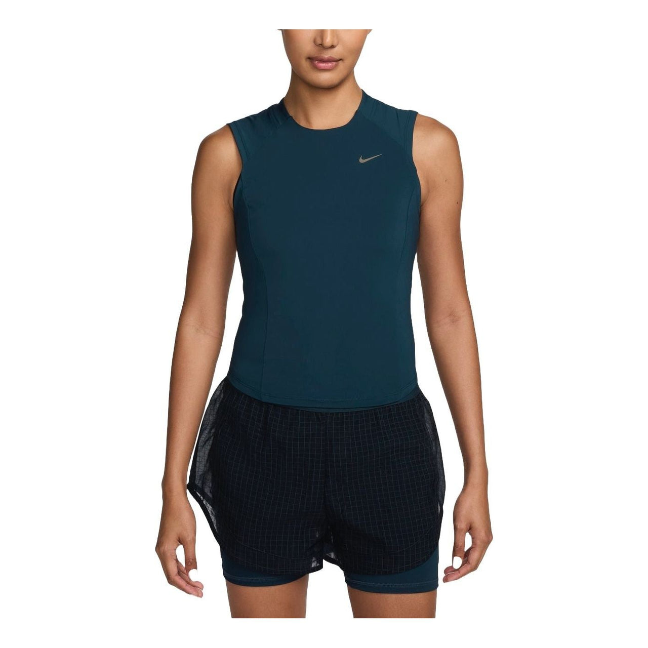 (WMNS) Nike Dri-FIT Running Division Tank Asia Sizing 'Armory Navy' FV6382-478