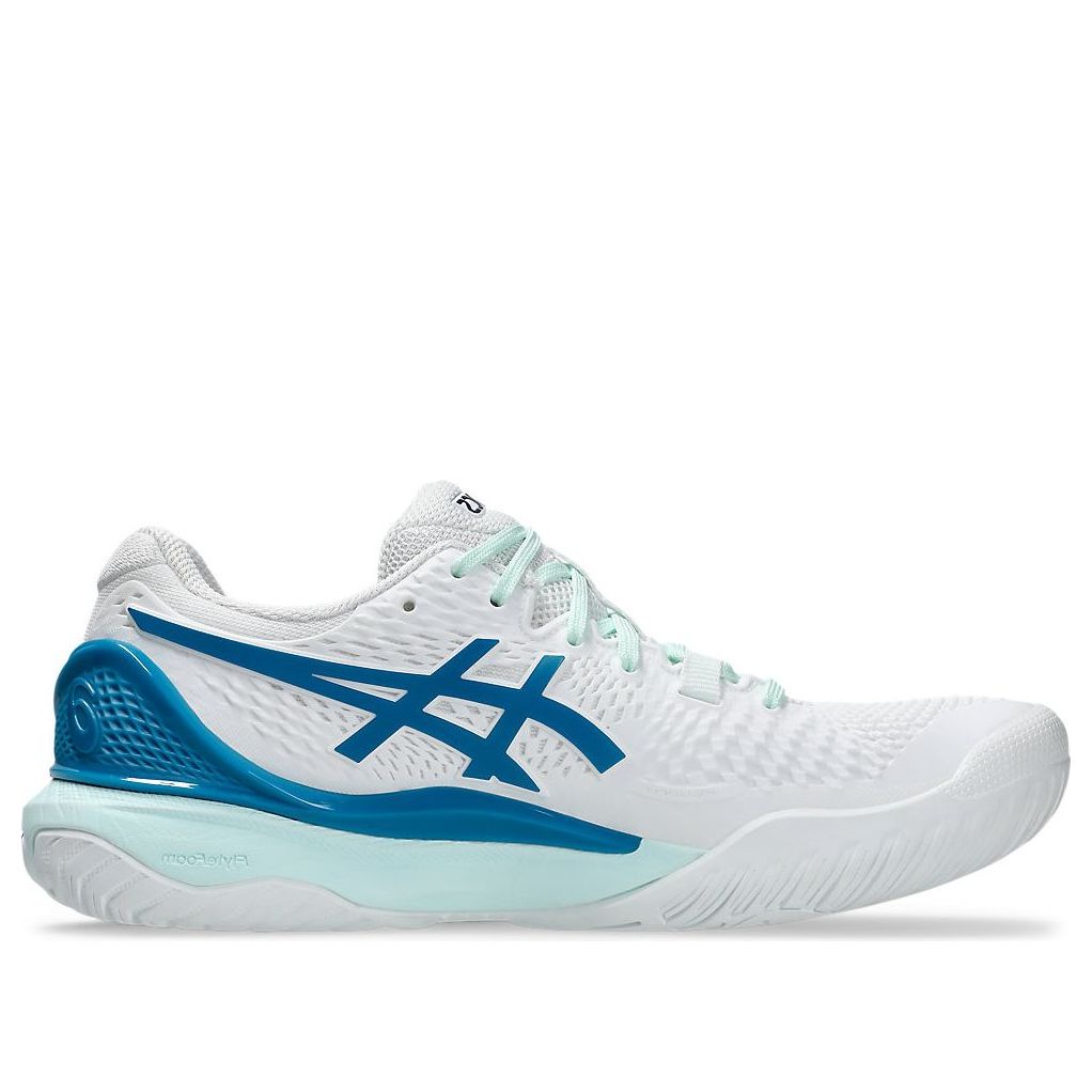 (WMNS) ASICS Gel-Resolution 9 'White Teal Blue' 1042A208-102