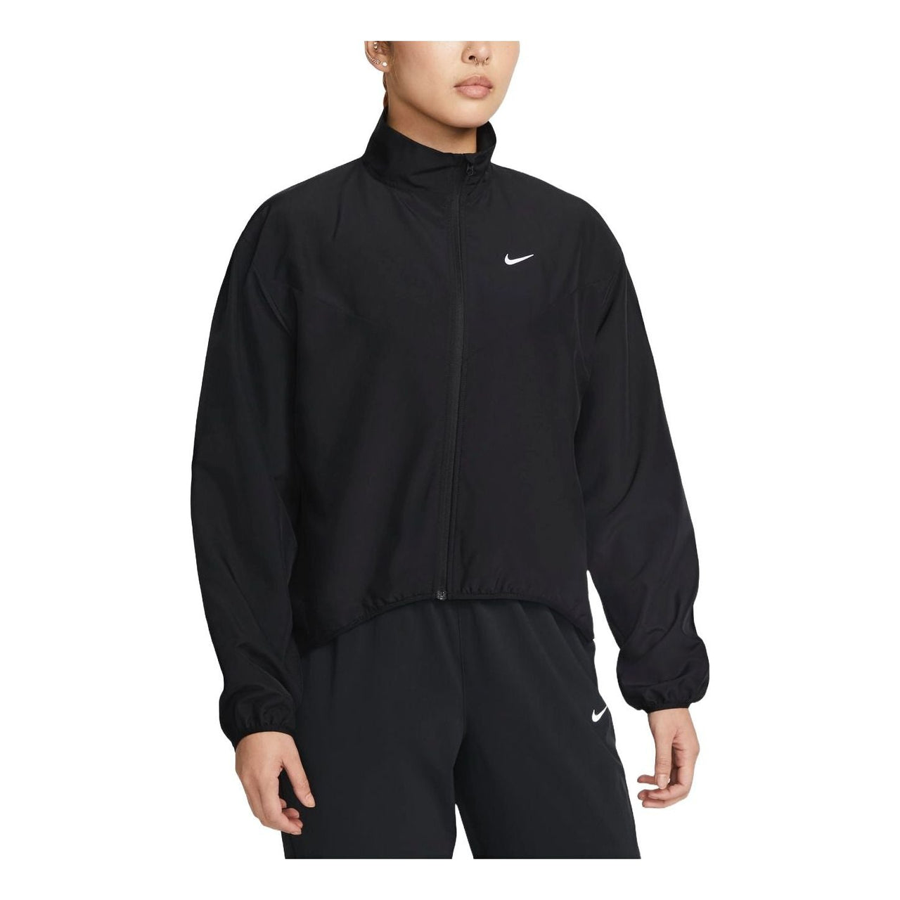 (WMNS) Nike Dri-FIT Swoosh Running Jacket Asia Sizing 'Black' FB4695-010