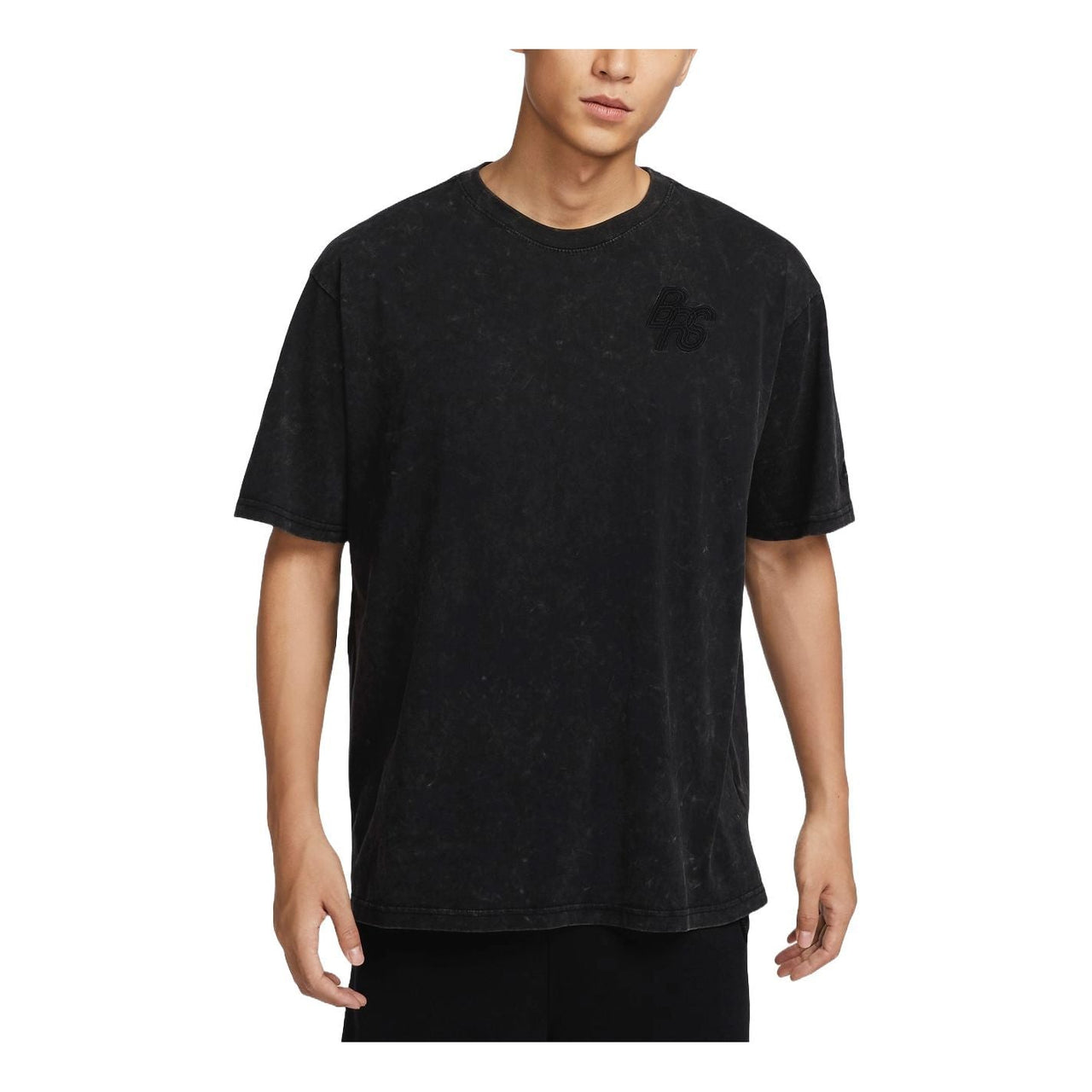 Nike Sportswear T-Shirt Asia Sizing 'Washed Black' HQ6036-010