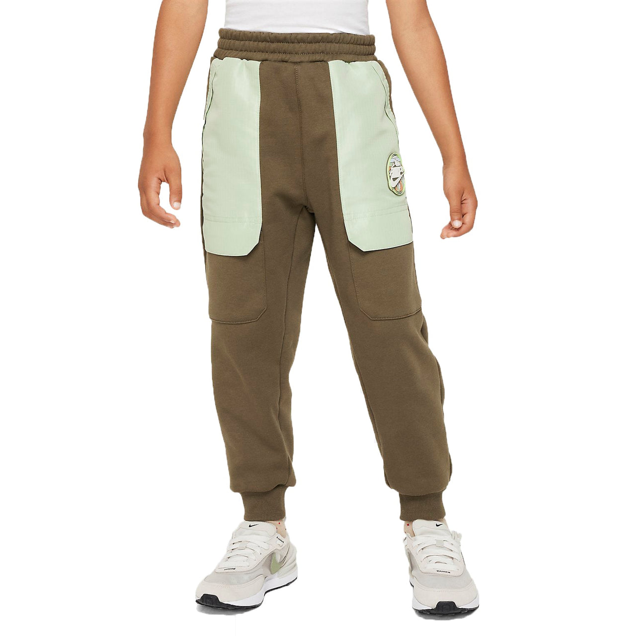 (PS) Nike Sportswear Snow Day Logo Pocket Sweatpants 'Medium Olive' FZ1691-222