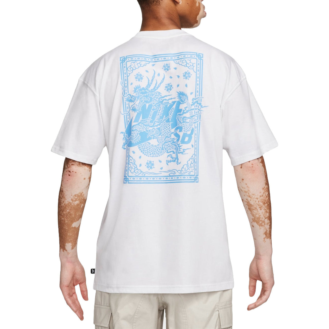 Nike SB CNY Graphic T-Shirt Asia Sizing 'White' FQ3720-100