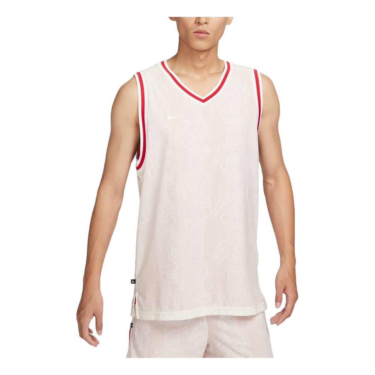 Nike Giannis Dri-FIT DNA Basketball Jersey Asia Sizing 'Sail White' FZ0925-133