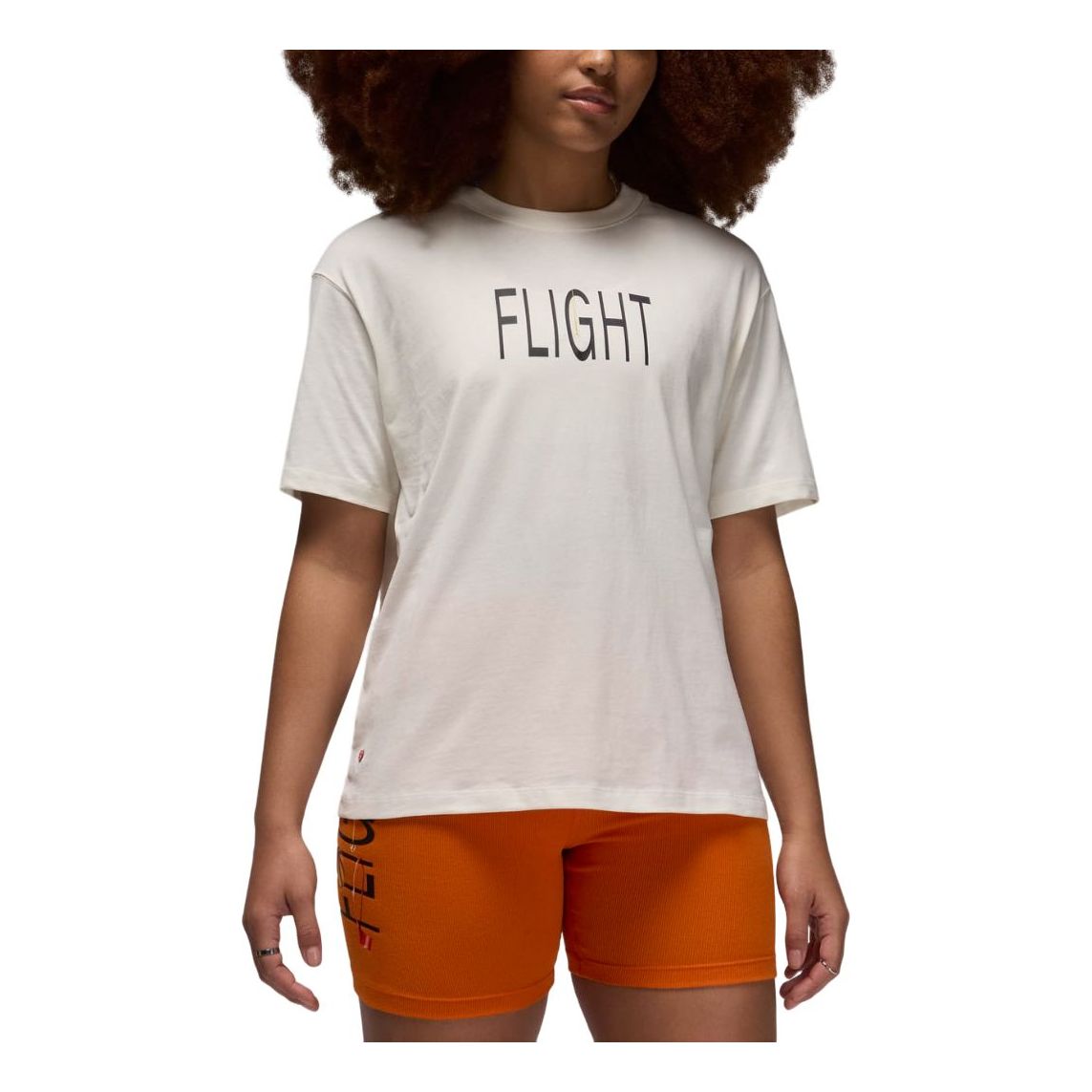 (WMNS) Air Jordan Artist Series by Darien Birks T-shirt Asia Sizing 'Sail' HF5479-133