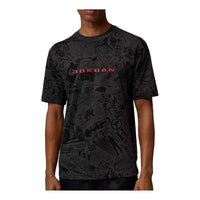 Jordan Brooklyn T-Shirt 'Sail University Red' IM9994-010