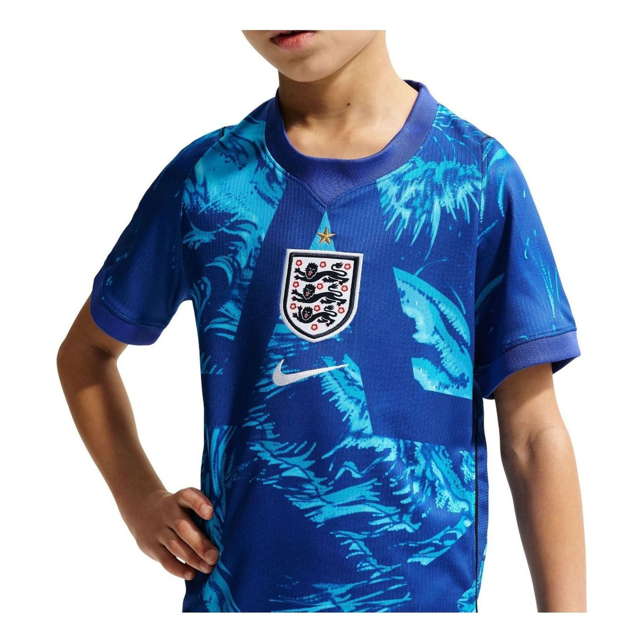 (GS) Nike England 2026 Stadium Goalkeeper Dri-FIT Replica Jersey 'Astronomy Blue Black White' IB5124-489