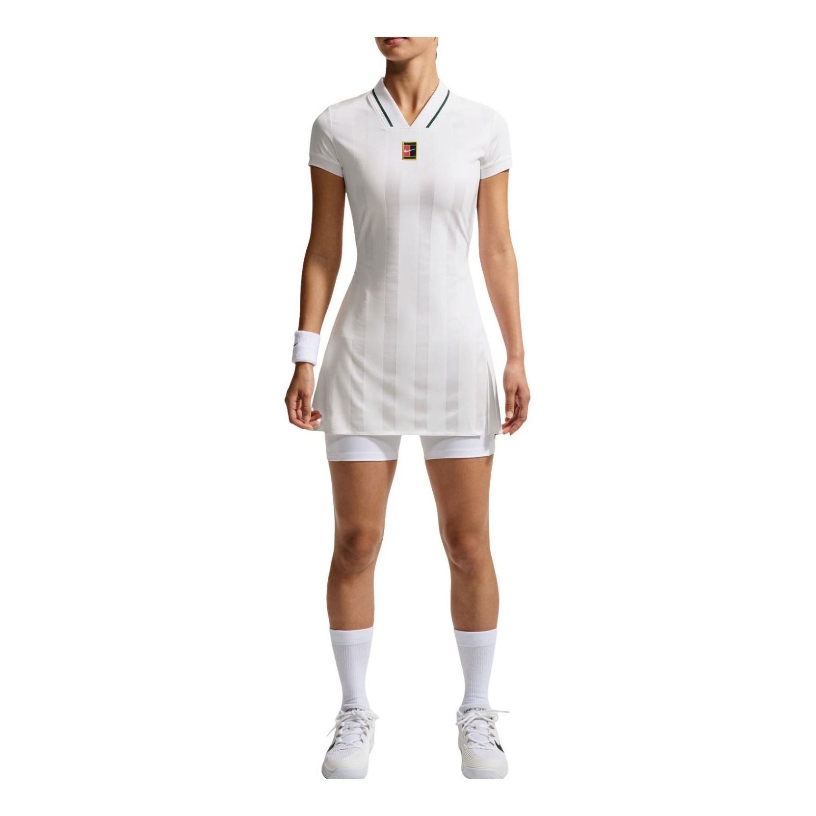(WMNS) NikeCourt Slam Dri-FIT Dress Asia Sizing 'White' IV5710-100