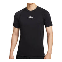 Nike Pro Training Dri-FIT T-Shirt 'Black White' HV0410-010