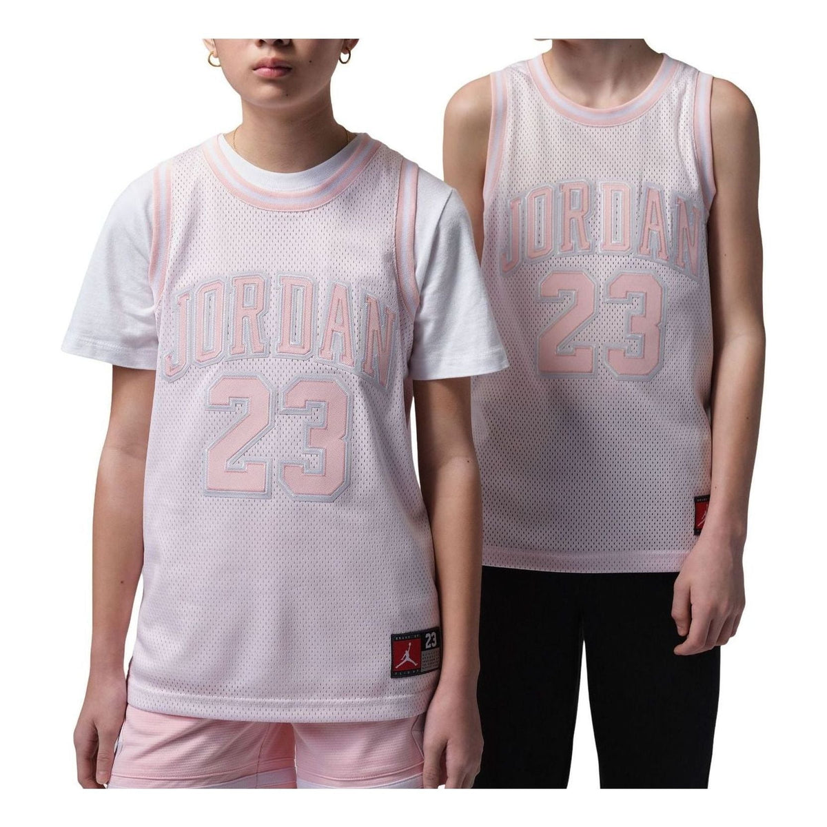 (GS) Jordan Brooklyn 23 Jersey 'Pearl Pink' 45A773-AFL